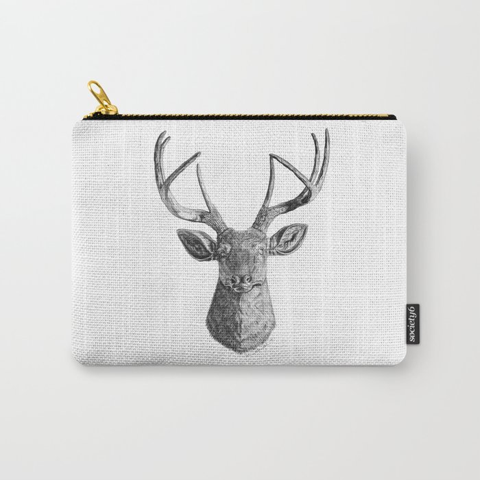 Hello Deer Carry-All Pouch