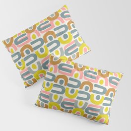 Earthy Abstract Shapes Pattern 19 Pillow Sham