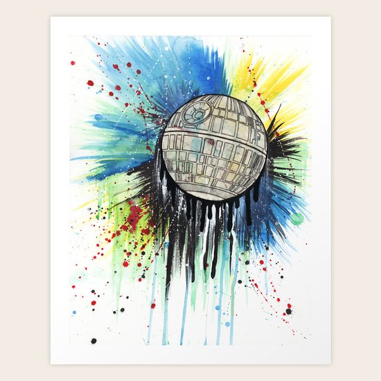 DeathStar Art Print