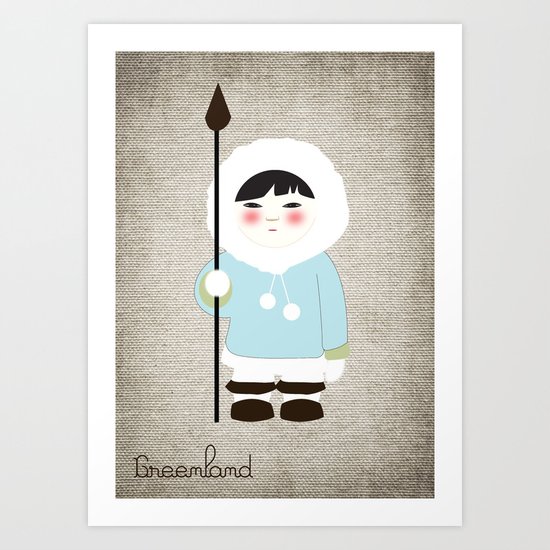 Eskimo Art Print