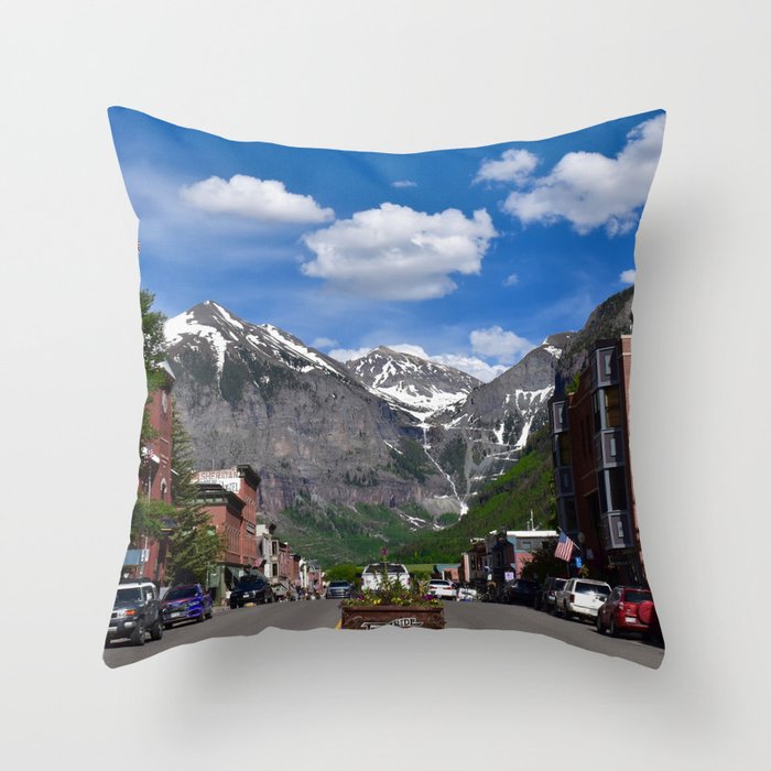 Telluride, Colorado Throw Pillow
