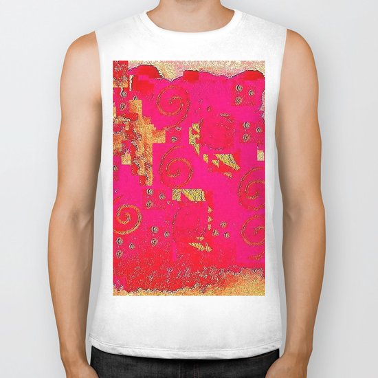 Gold leaf Biker Tank