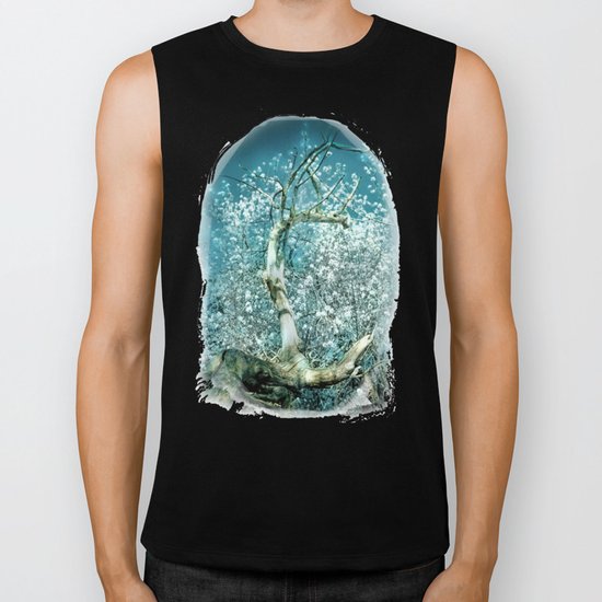 Branch and Blossom Biker Tank