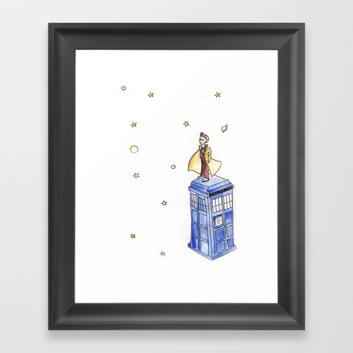 The Little Doctor Framed Art Print