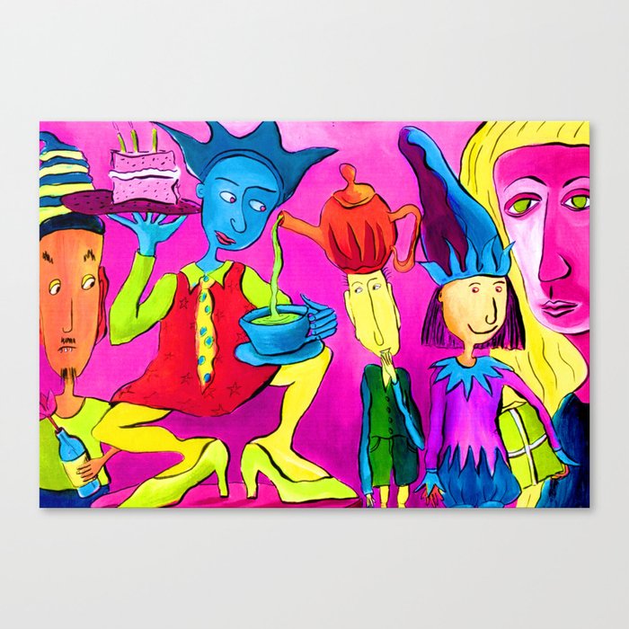 Partytime Canvas Print