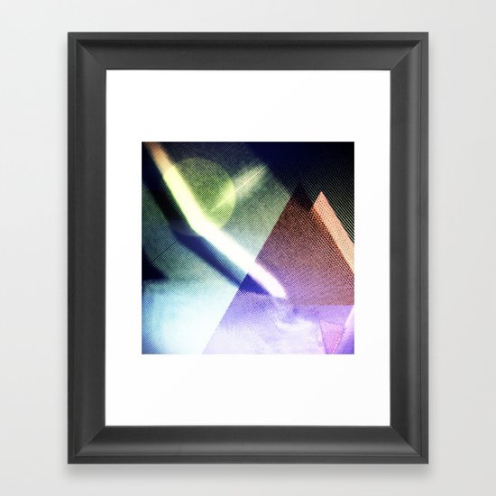 MOONLIGHT_COLOR Framed Art Print