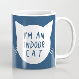 Indoor Cat (silhouette) Coffee Mug