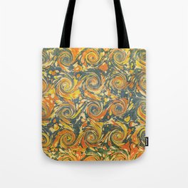Marble Swirl Tote Bag