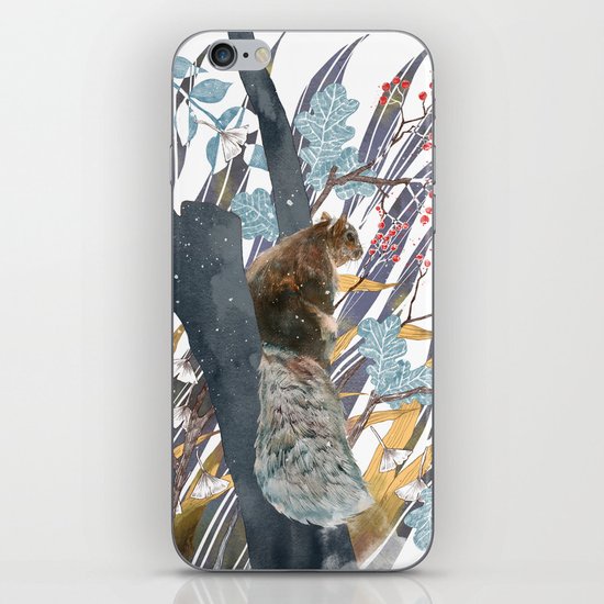 waiting for autumn iPhone & iPod Skin