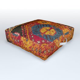 Yastik East Turkish Rug Print Outdoor Floor Cushion