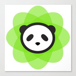 the atomik panda Canvas Print
