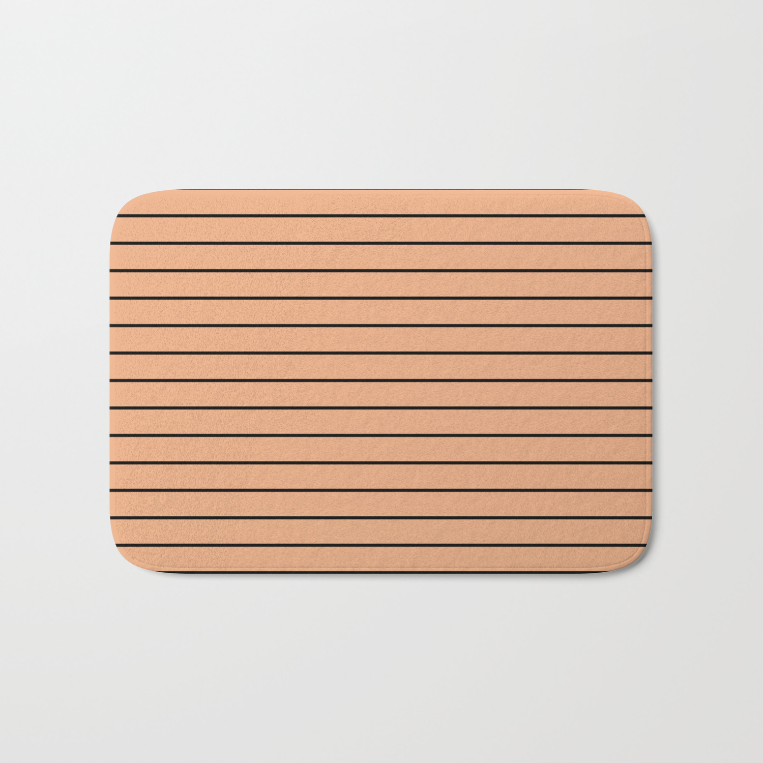 thin bathroom mat