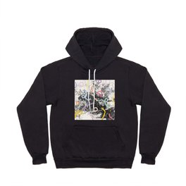 USA - Phoenix, Arizona - City Map Collage Hoody