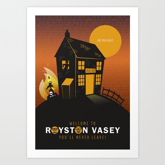 Are you local? Art Print