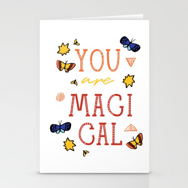 You are Magical Stationery Cards