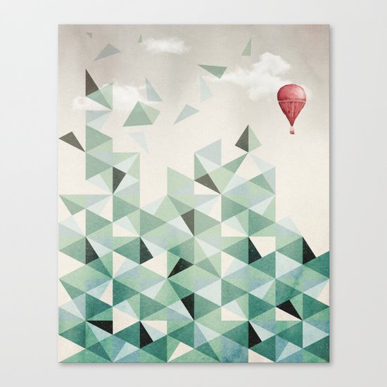 Emerald City Canvas Print