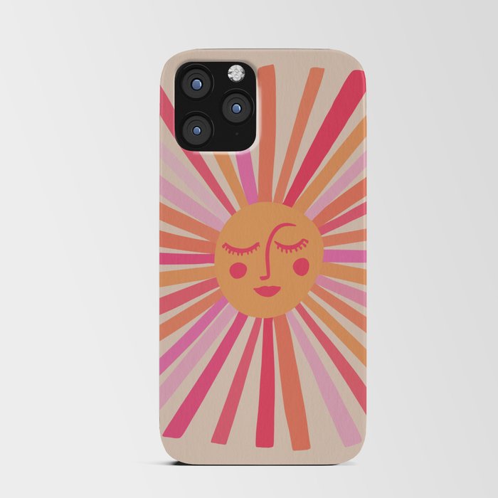 Sunshine – Pink iPhone Card Case