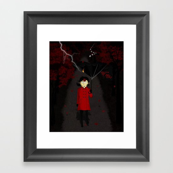 Misforautumn Framed Art Print