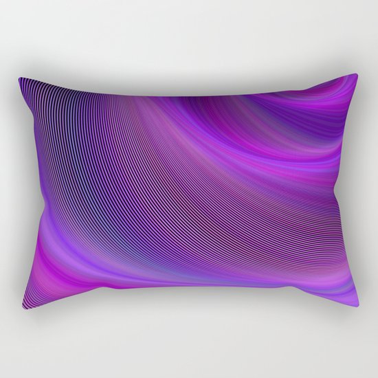 Purple night storm Rectangular Pillow