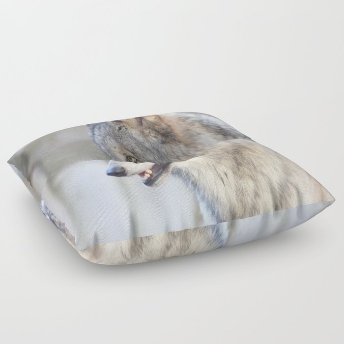 Fluffy floor pillow hot sale
