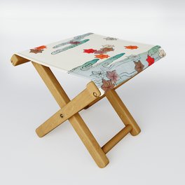 Autumn and Water Folding Stool