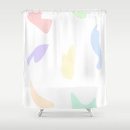 Modern Abstract Patten Shower Curtain