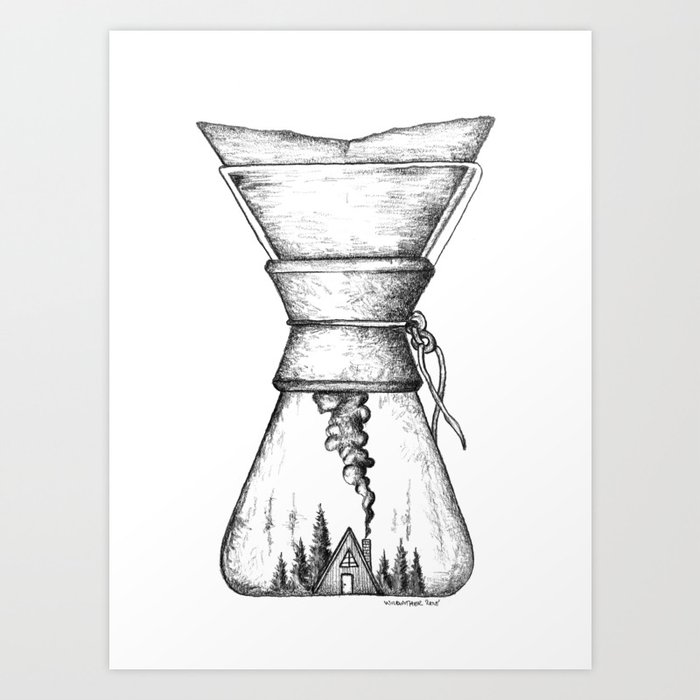 Coffee Chemex patent art, old coffee chemex design for coffee lovers Coffee  Mug for Sale by anodyle