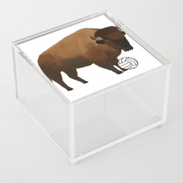 Bison Volleyball Acrylic Box