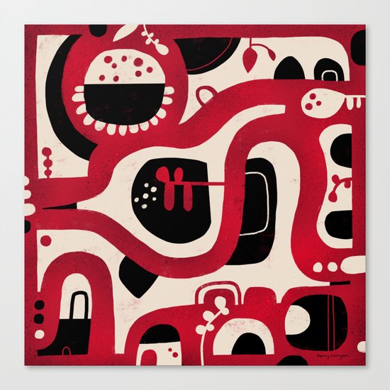 SHAPES Canvas Print