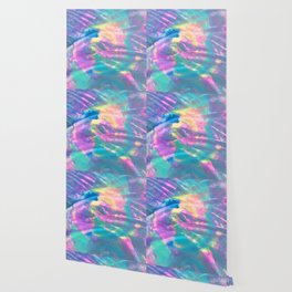 Rainbow Tie Dye Abstract Painting Wallpaper