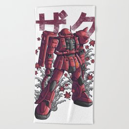 Gundam Zaku Beach Towel