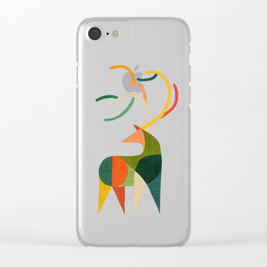 Antler Clear iPhone Case