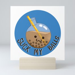 Boba Milk Tea Mini Art Print