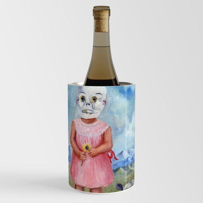 Frida Kahlo Girl with Death Mask, 1938 Exhibition Poster Art