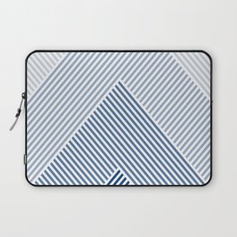 Blue Shades Lines  Laptop Sleeve