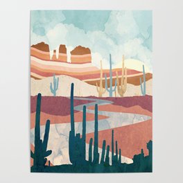 Desert Vista Poster