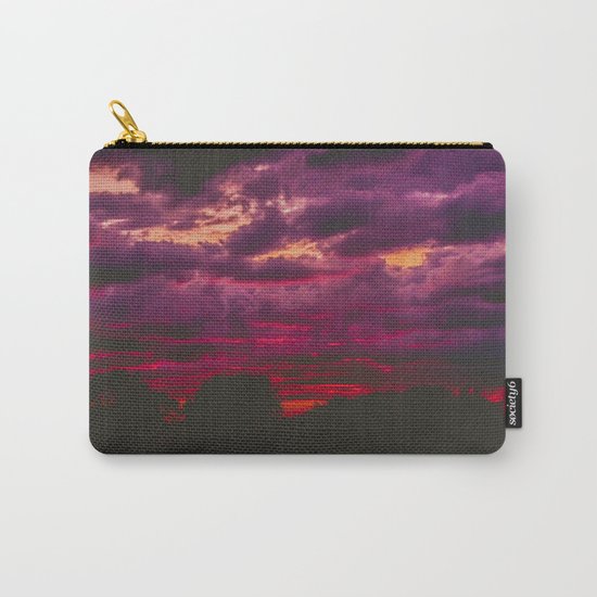 Stormy Sunset Carry-All Pouch
