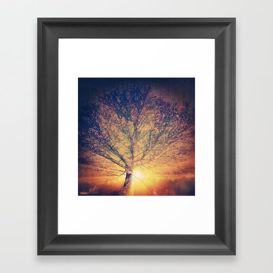Light Framed Art Print