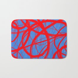 Expressionist Painting. Abstract 36.  Bath Mat