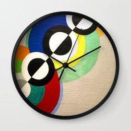 Robert Delaunay "Rythmes" Wall Clock