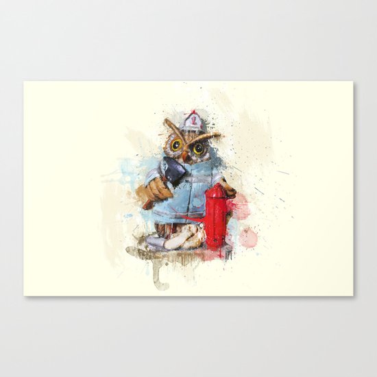 FireOwl Canvas Print