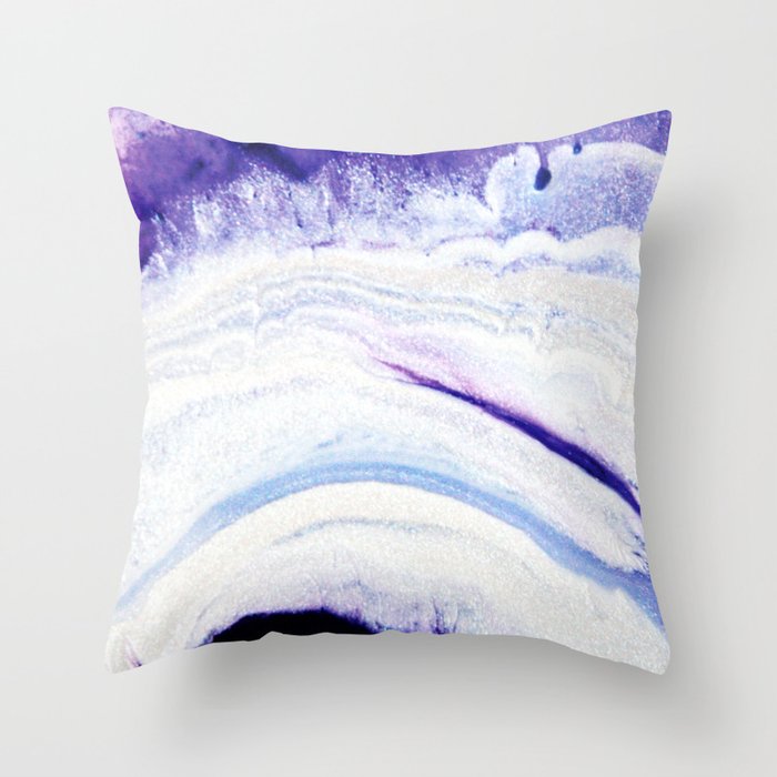 The Sally / Ink + Water Throw Pillow