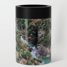 Spain Photography - Beautiful Blue River Flowing Through The Nature  Can Cooler