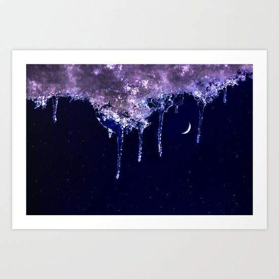 Cool night Art Print