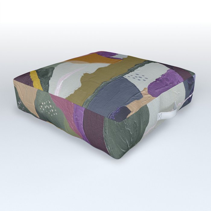 Abstract 120 Outdoor Floor Cushion