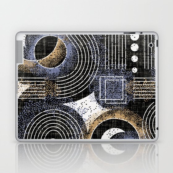 Abstract geometric art Laptop & iPad Skin