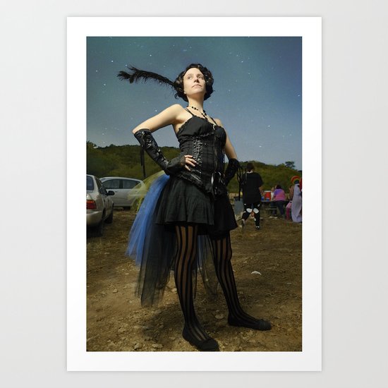 Burlesque Art Print