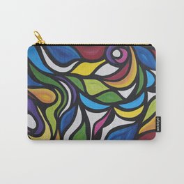 Spectrum Abstract #1 Carry-All Pouch