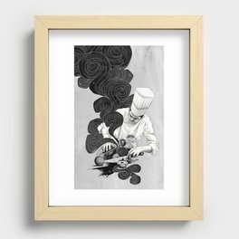 Galactic Chef Recessed Framed Print