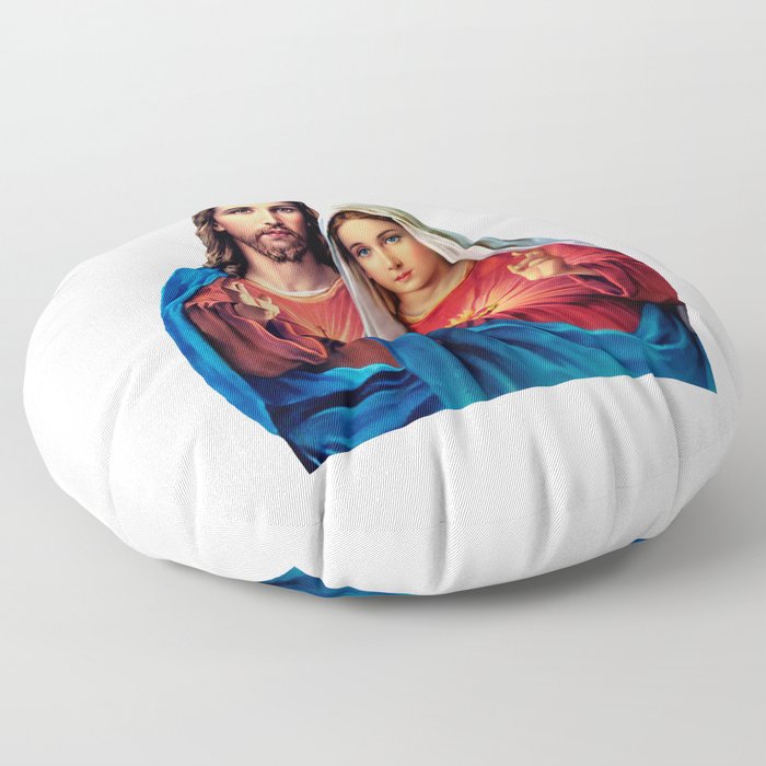 Virgin Mary Floor Pillow